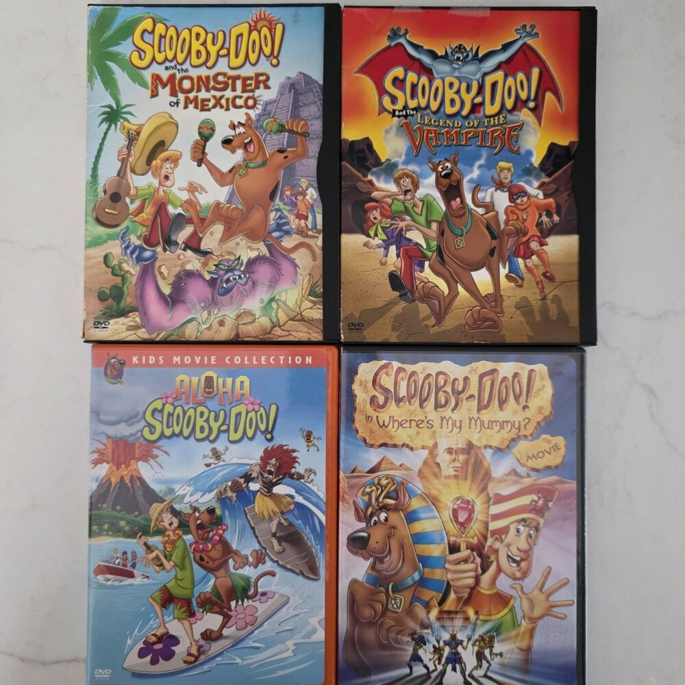Scooby-Doo! DVD Movie Lot of 4
